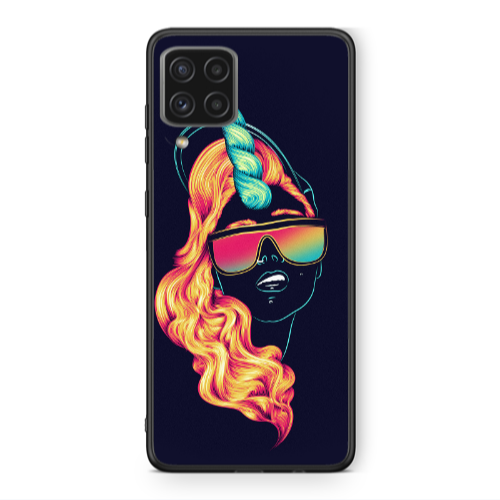 Samsung A22 4G Horn style Black Glossy Θήκη