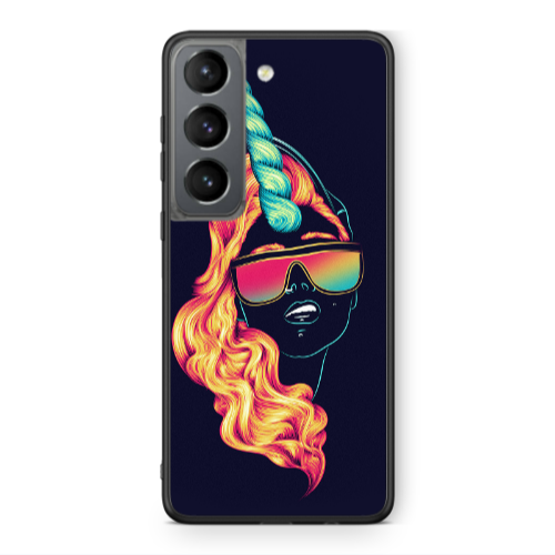 Samsung S21 PLUS Horn style Black Glossy Θήκη