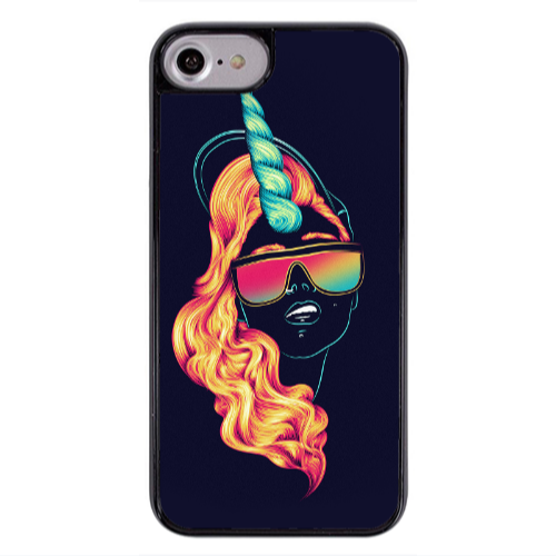 Apple iPhone 7 Horn style Black Glossy Θήκη