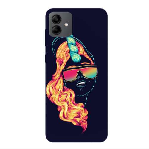 Samsung A04 Horn style Transparent Silicone TPU Θήκη