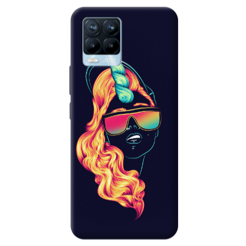 Realme 8 Pro Horn style Transparent Silicone TPU Θήκη