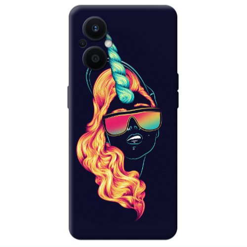 Oppo Reno 7 Lite Horn style Transparent Silicone TPU Θήκη