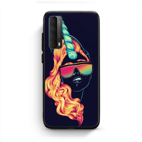Huawei P Smart 2021 Horn style Black Glossy Θήκη
