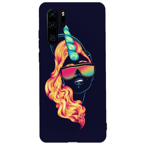 Huawei P30 Pro Horn style Transparent Silicone TPU Θήκη