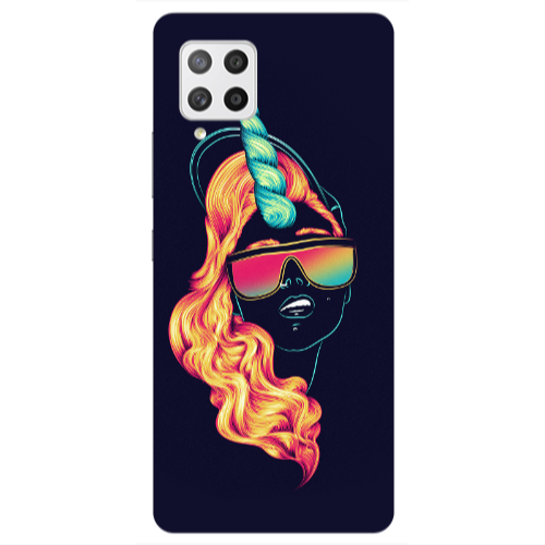 Samsung A42 5G Horn style Transparent Silicone TPU Θήκη