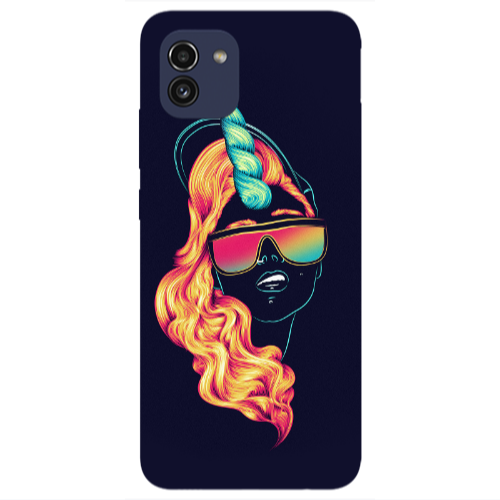 Samsung A03 Horn style Transparent Silicone TPU Θήκη