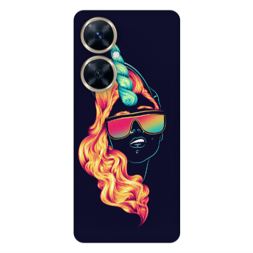 Huawei Nova 11i Horn style Transparent Silicone TPU Θήκη