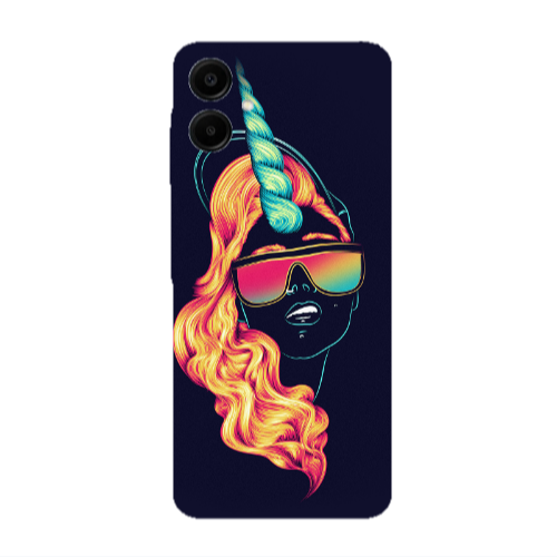 Samsung A06 Horn style Transparent Silicone TPU Θήκη