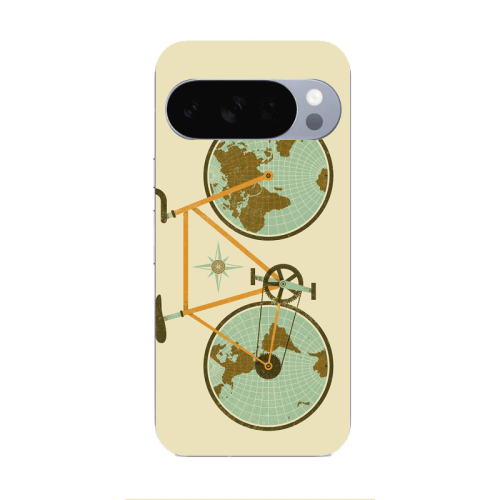 Google Pixel 10 Pro Bike map Transparent Silicone TPU Θήκη