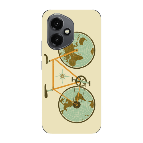 Honor Magic 400 Bike map Transparent Silicone TPU Θήκη