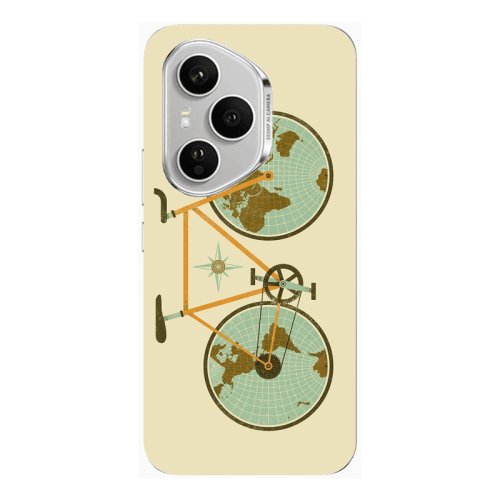 Honor Magic 400 Pro Bike map Transparent Silicone TPU Θήκη