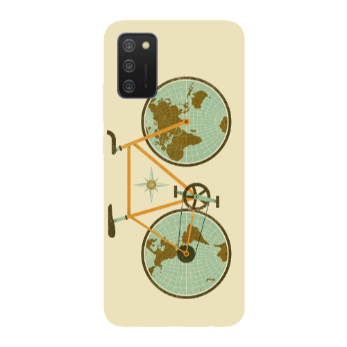 Samsung A03S Bike map Transparent Silicone TPU Θήκη