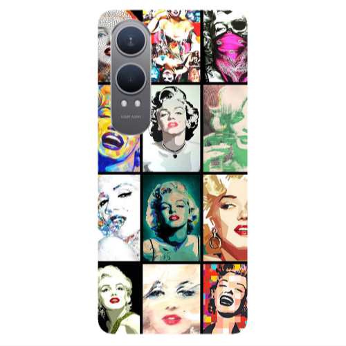Oneplus Nord Ce 4 lite Marilyn Monroe Transparent Silicone TPU Θήκη