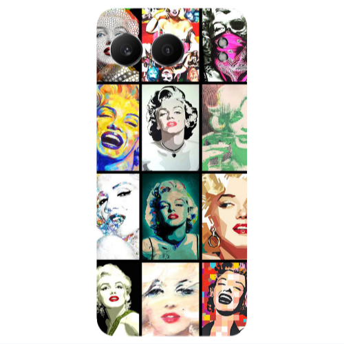 Oneplus Nord 4 Marilyn Monroe Transparent Silicone TPU Θήκη