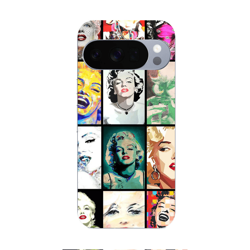 Google Pixel 10 Pro Marilyn Monroe Transparent Silicone TPU Θήκη