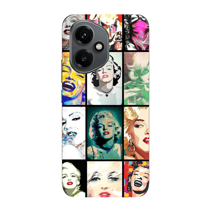 Honor Magic 400 Marilyn Monroe Transparent Silicone TPU Θήκη