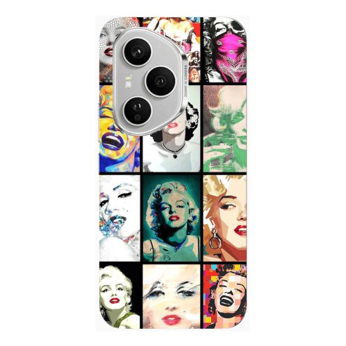 Honor Magic 400 Pro Marilyn Monroe Transparent Silicone TPU Θήκη