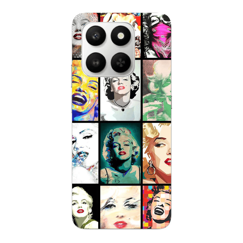 Honor Magic 400 Smart Marilyn Monroe Transparent Silicone TPU Θήκη