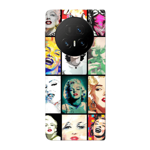 Honor Magic V5 Marilyn Monroe Transparent Silicone TPU Θήκη
