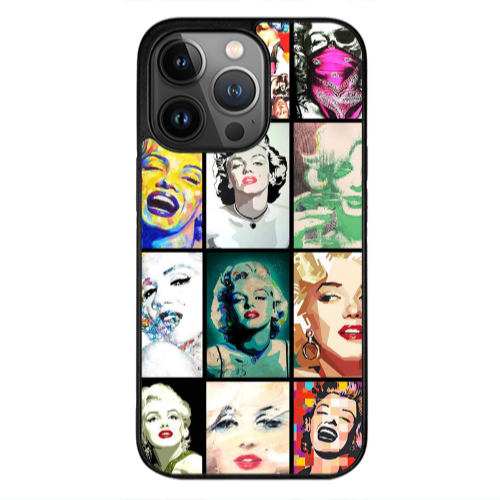 Apple iPhone 13 Pro Max Marilyn Monroe Black Glossy Θήκη