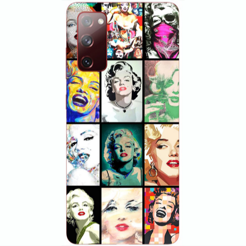 Samsung S20 FE Marilyn Monroe Transparent Silicone TPU Θήκη