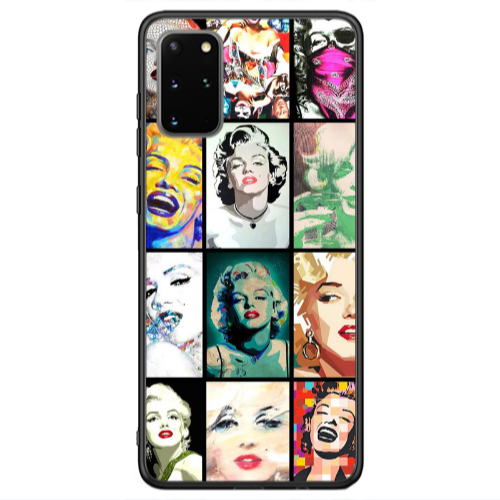 Samsung S20 Plus Marilyn Monroe Black Glossy Θήκη