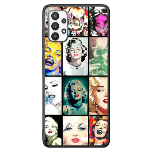 Samsung A13 4G Marilyn Monroe Black Glossy Θήκη