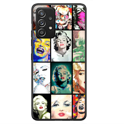 Samsung A53 Marilyn Monroe Black Glossy Θήκη