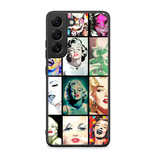 Samsung S22 Plus Marilyn Monroe Black Glossy Θήκη