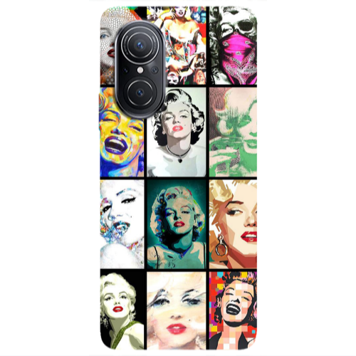 Huawei Nova 9 SE Marilyn Monroe Transparent Silicone TPU Θήκη