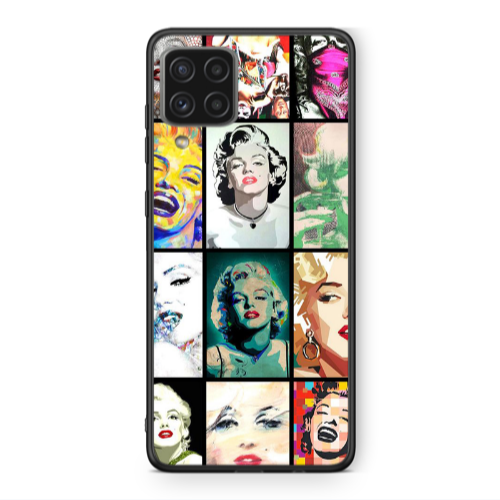 Samsung A22 4G Marilyn Monroe Black Glossy Θήκη