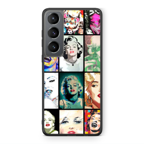 Samsung S21 PLUS Marilyn Monroe Black Glossy Θήκη