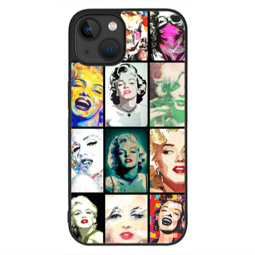 Apple iPhone 13 Mini Marilyn Monroe Black Glossy Θήκη