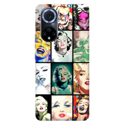 Huawei Nova 9 Marilyn Monroe Transparent Silicone TPU Θήκη