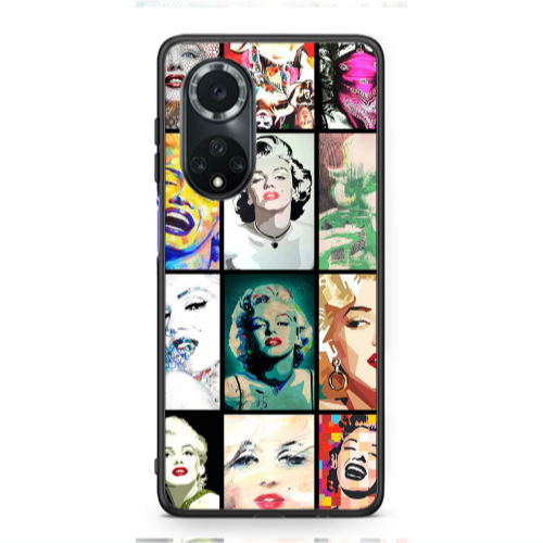Huawei Nova 9 Marilyn Monroe Black Glossy Θήκη
