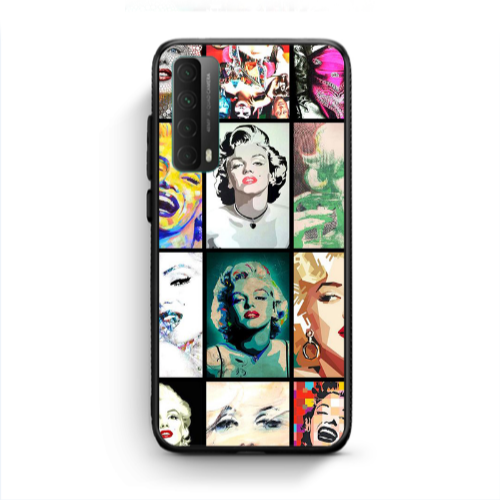 Huawei P Smart 2021 Marilyn Monroe Black Glossy Θήκη