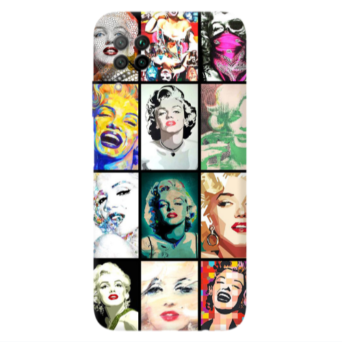 Huawei P40 Lite Marilyn Monroe Transparent Silicone TPU Θήκη