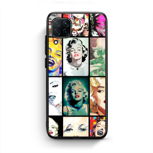 Huawei P40 Lite Marilyn Monroe Black Glossy Θήκη