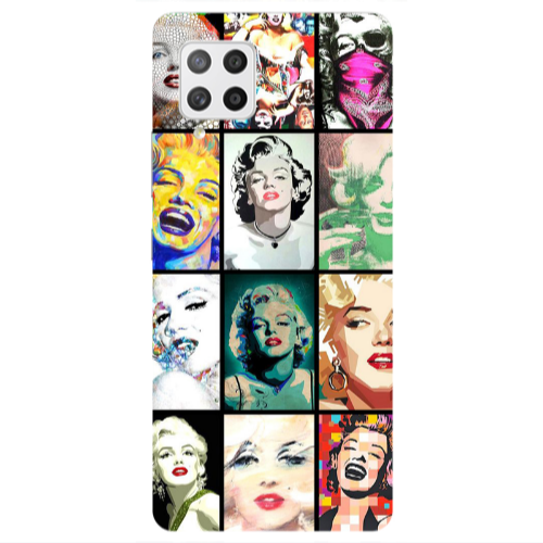 Samsung A42 5G Marilyn Monroe Transparent Silicone TPU Θήκη