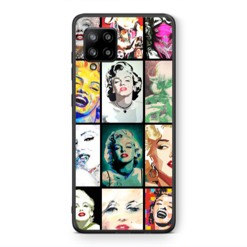 Samsung A42 5G Marilyn Monroe Black Glossy Θήκη