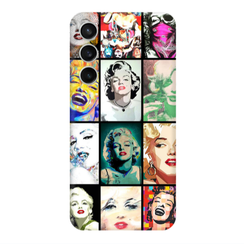 Samsung S24 Marilyn Monroe Transparent Silicone TPU Θήκη