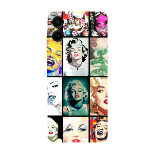 Samsung A06 Marilyn Monroe Transparent Silicone TPU Θήκη