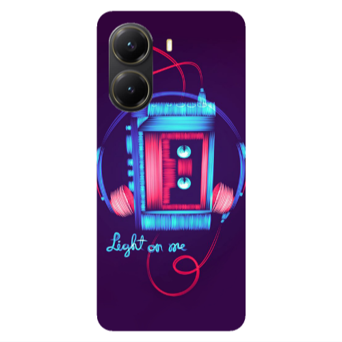 Xiaomi Poco X7 Pro Light on me Transparent Silicone TPU Θήκη