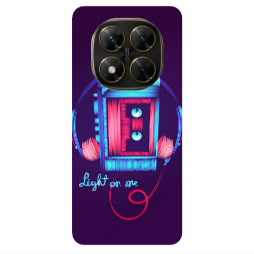 Xiaomi Poco X7 Light on me Transparent Silicone TPU Θήκη