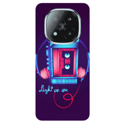 Xiaomi Redmi Note 14 Pro + 5g Light on me Transparent Silicone TPU Θήκη