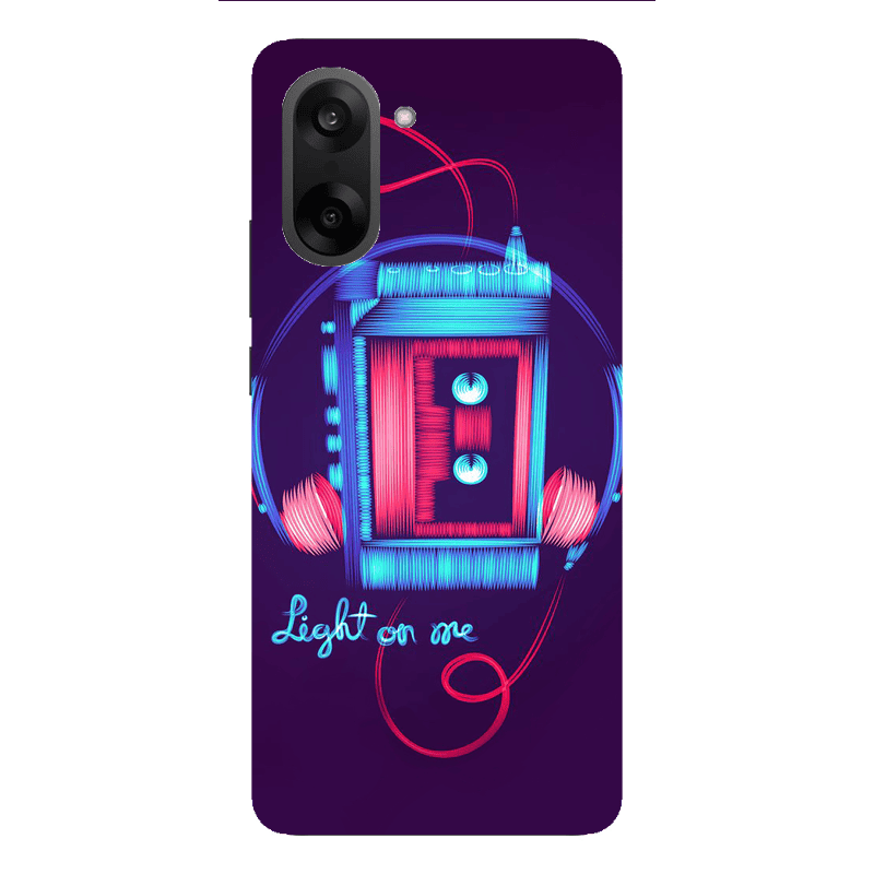 Oneplus Nord CE 5 Light on me Transparent Silicone TPU Θήκη