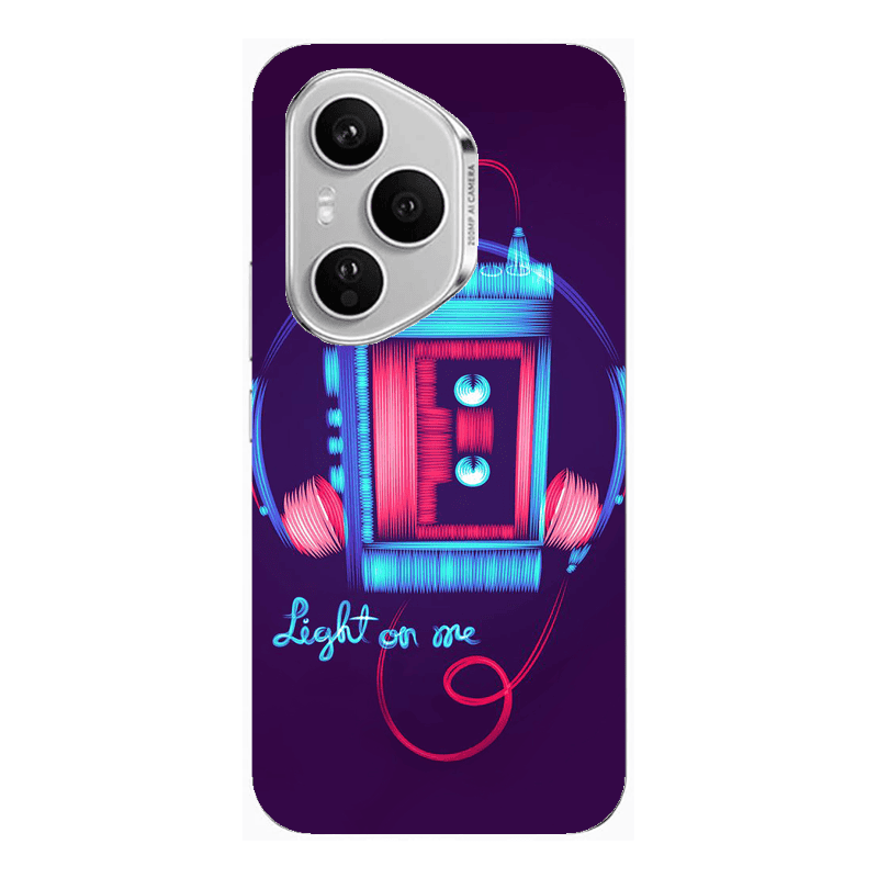 Honor Magic 400 Pro Light on me Transparent Silicone TPU Θήκη