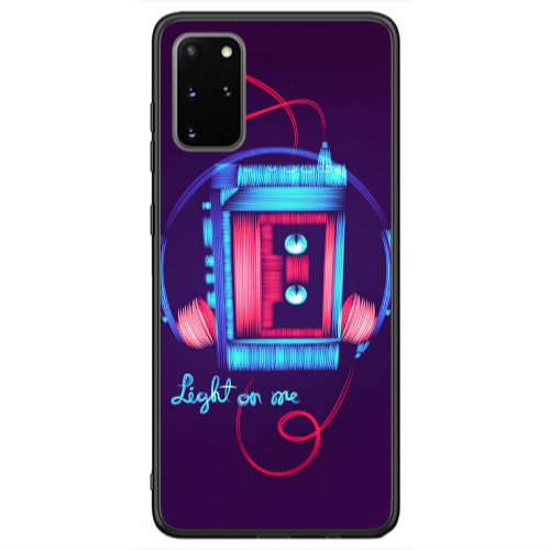 Samsung S20 Light on me Black Glossy Θήκη