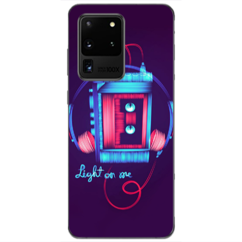 Samsung S20 Ultra Light on me Transparent Silicone TPU Θήκη