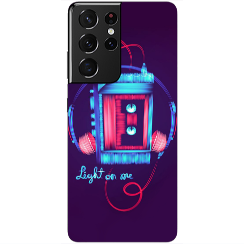 Samsung S21 Ultra Light on me Transparent Silicone TPU Θήκη